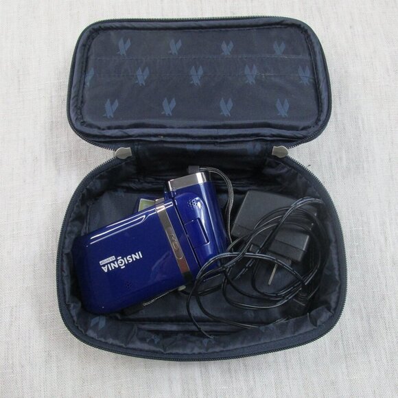 Insignia‎ HD Digital Camcorder Camera Blue LCD Display With Charger NS-DV720P - Picture 3 of 8